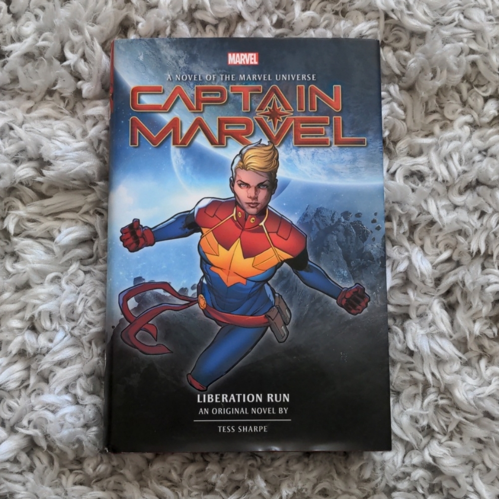 Captain Marvel Liberation Run hardcover